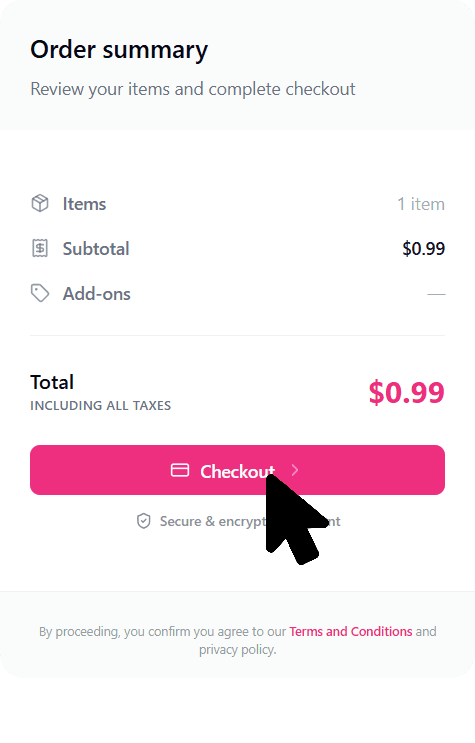 Complete the Payment